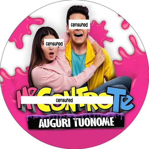 Cialda contro con - te, me